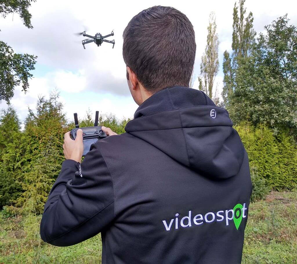 Drone video bij videospot